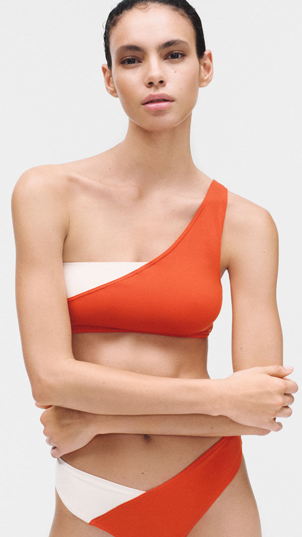 Haut De Maillot De Bain ERES Payrus Severa - Taille 42 (90 Poitrine), Beige, Neuf Avec étiquette