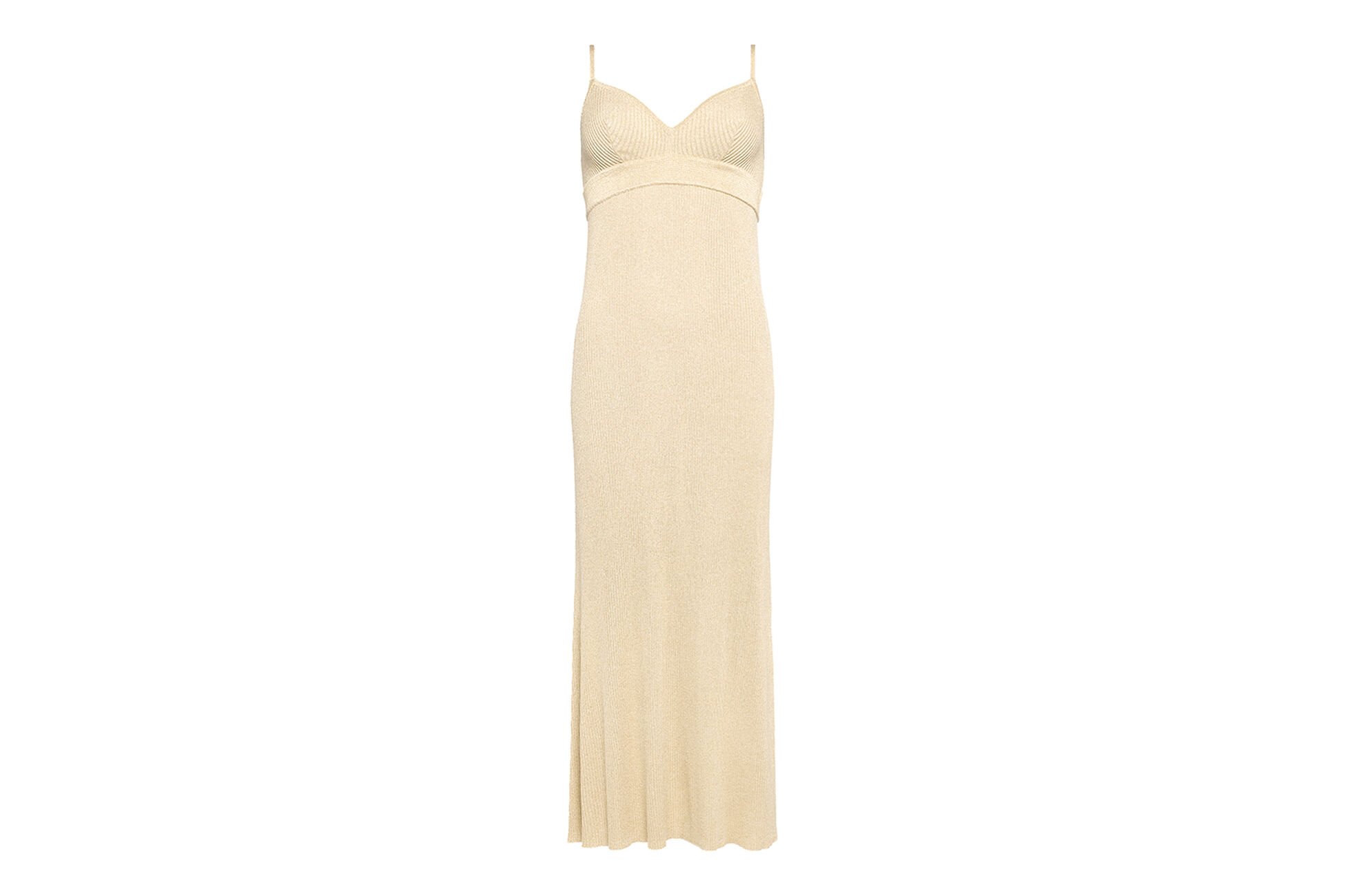 Gold Long dress standard view NaN