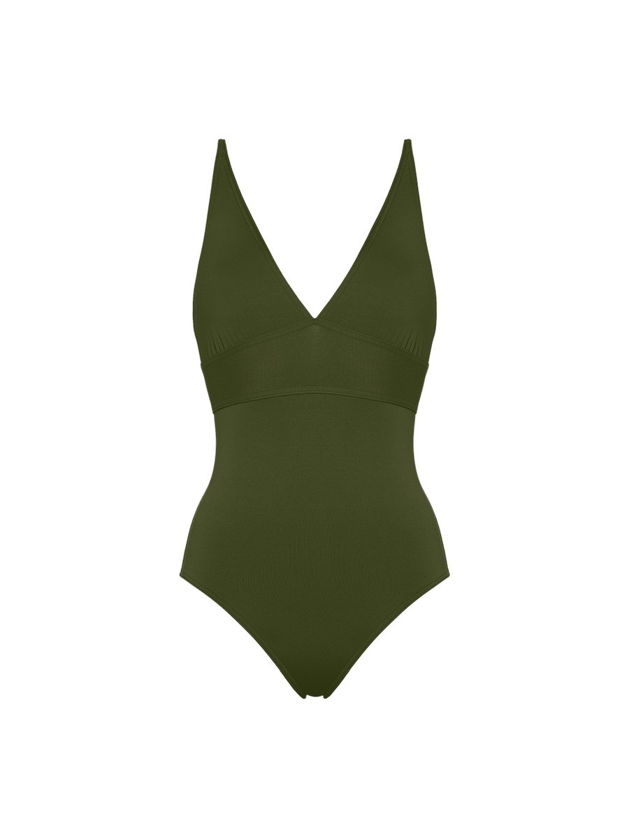 Larcin Triangel-Badeanzug Standardansicht NaN