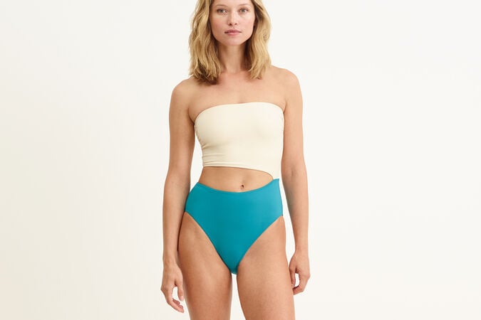 Double Ba&ntilde;ador sin tirantes Vista est&aacute;ndar 3