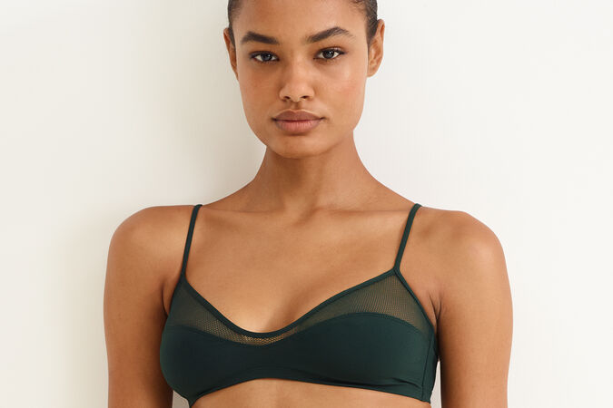 Complice Triangle bikini top standard view 3