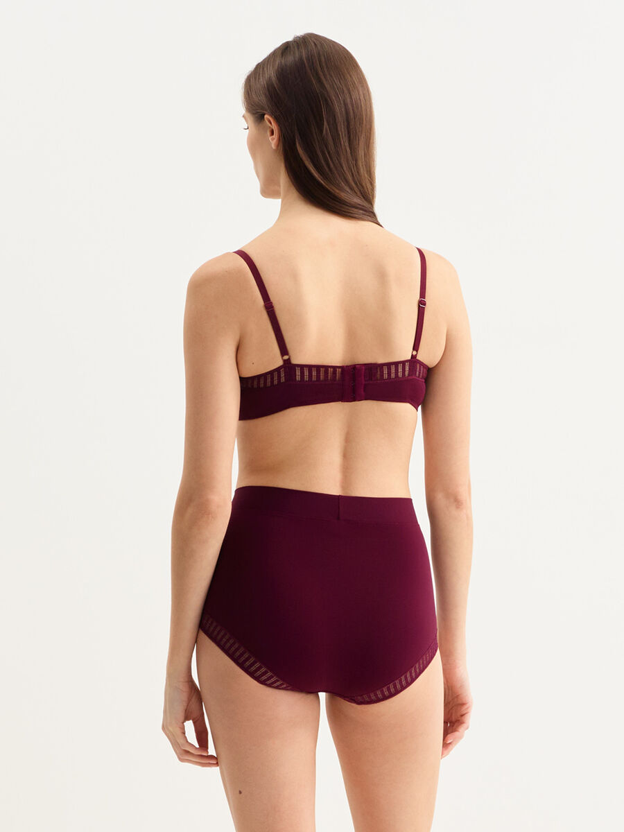 Justine graphique Padded bra standard view �