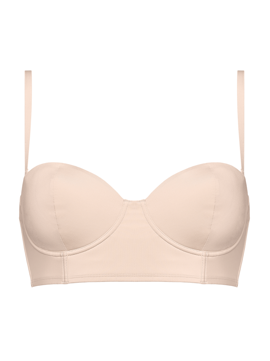 Helena soyeuse Padded bustier bra standard view �
