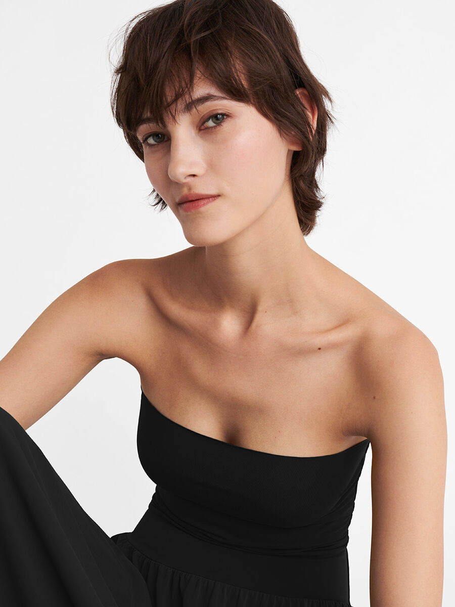 Oda Long bustier dress standard view �