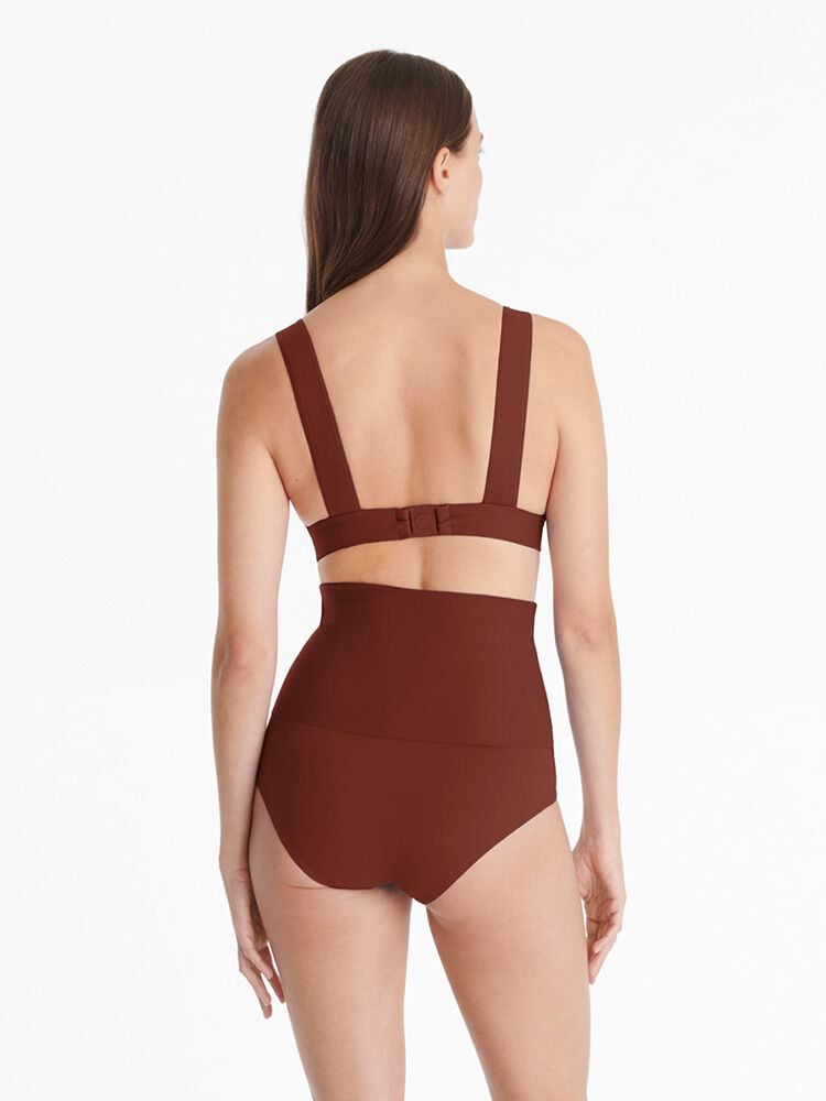 水着・ビーチグッズその他 ERES SWIMWEAR (012517 TORTUE) Chrome Full-cup triangle bikini top Tortue | ERES