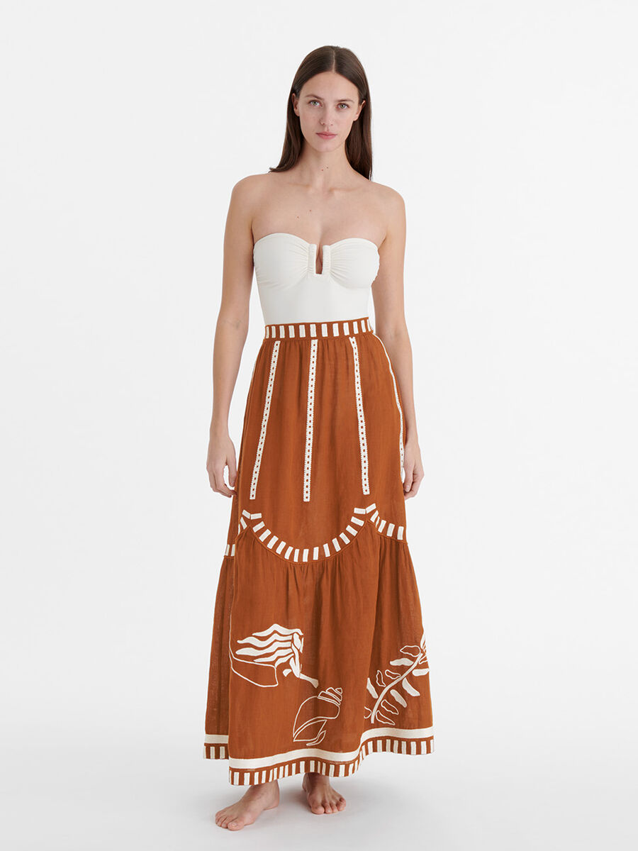 Starfish Long skirt standard view NaN