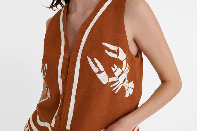 Oursin Camiseta Vista est&aacute;ndar 3