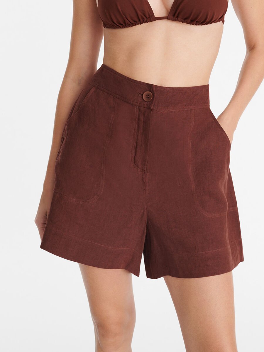 Correct High-waisted shorts standard view �