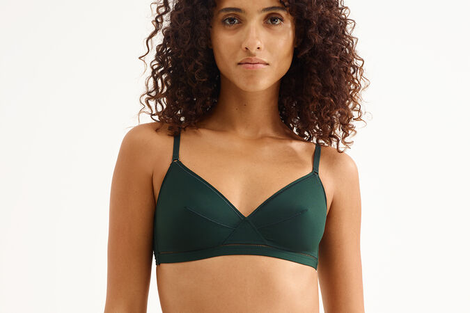 Lydia soyeuse Triangle bra standard view 1