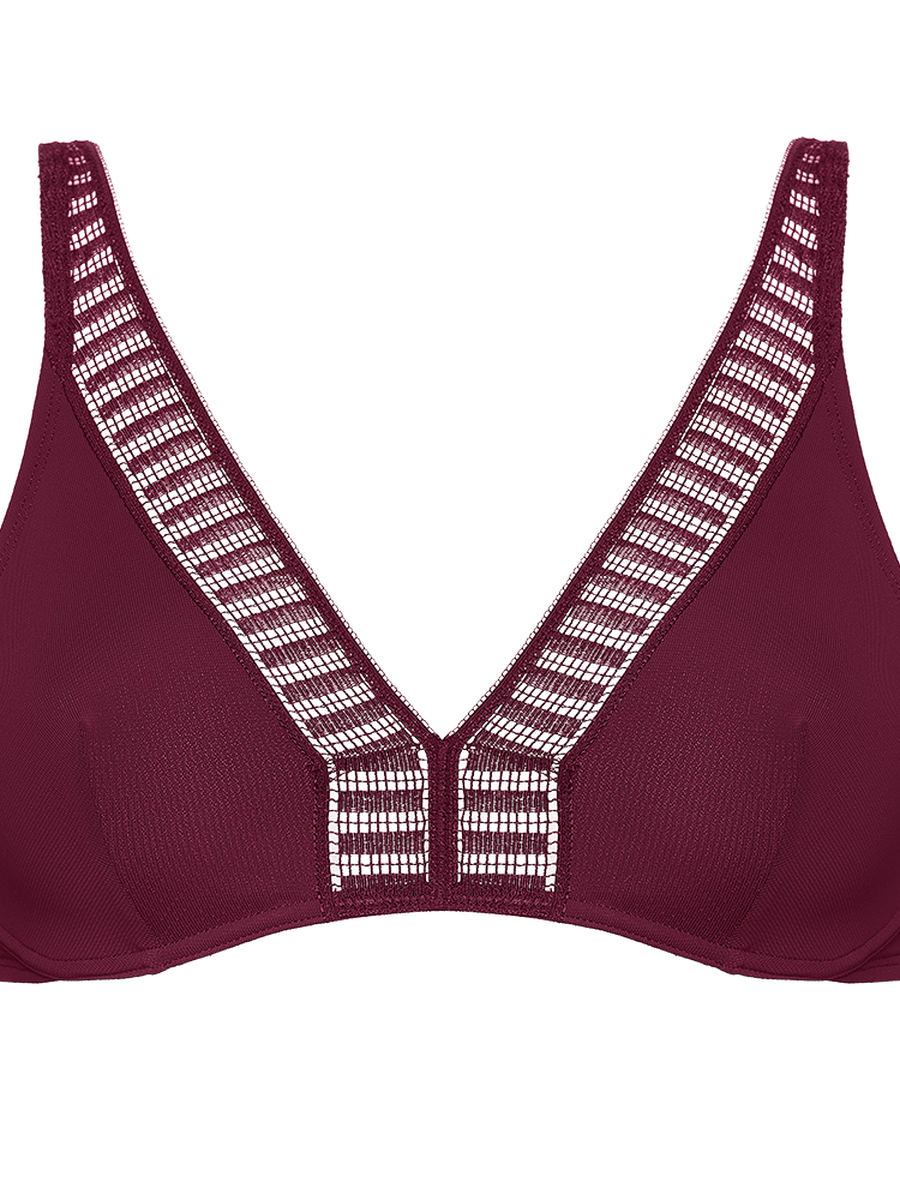  Val&eacute;rie graphique Underwire triangle bra standard view 4 out of 4