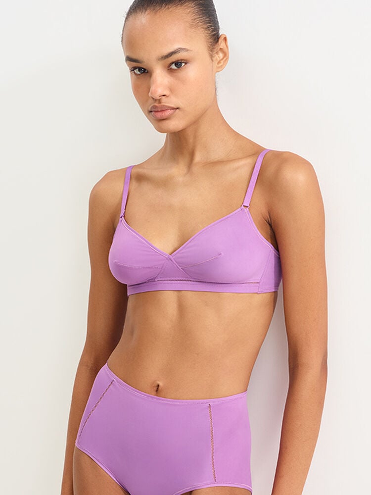Lydia soyeuse-Lilas