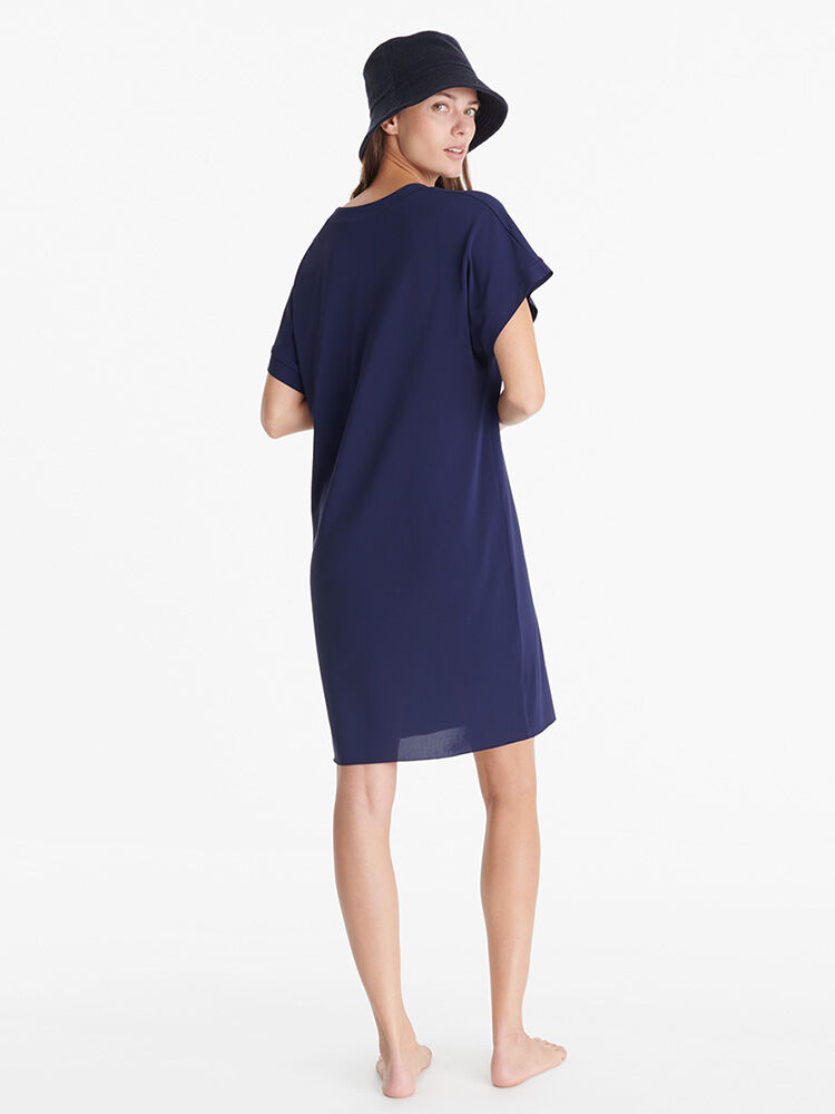 ワンピースその他 ERES Women Dresses 012514NAUTIQUE Blue MINKPINK Enza Blue Floral Ruched One Piece | Red Dress