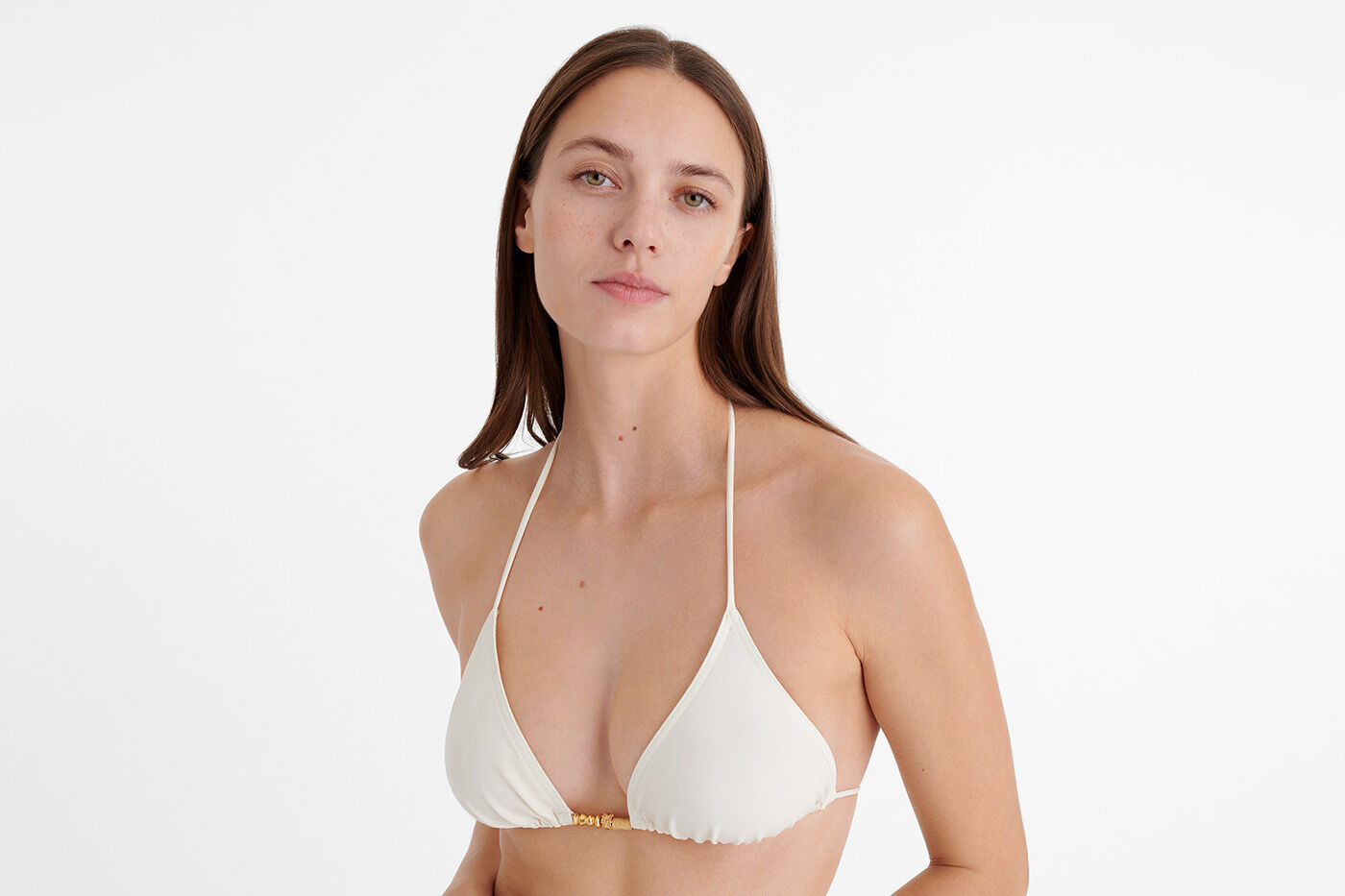 水着・ビーチグッズその他 ERES 'Navire' bikini top Brown Swimwear tops - Online ERES collection