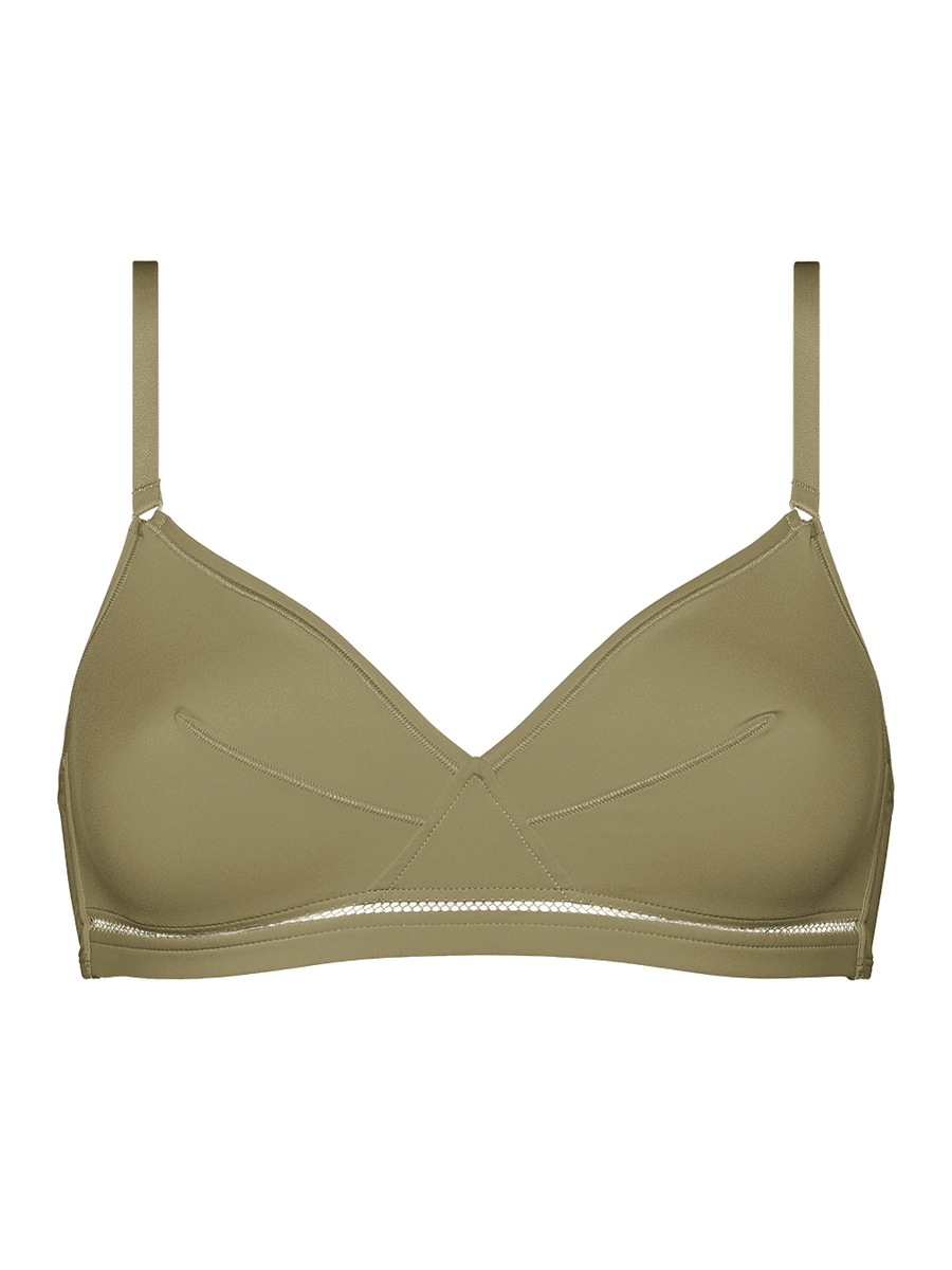 Lydia soyeuse Triangle bra standard view �