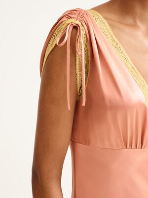 Sophistiqu&eacute;e Langes Kleid Standardansicht 3 von 4