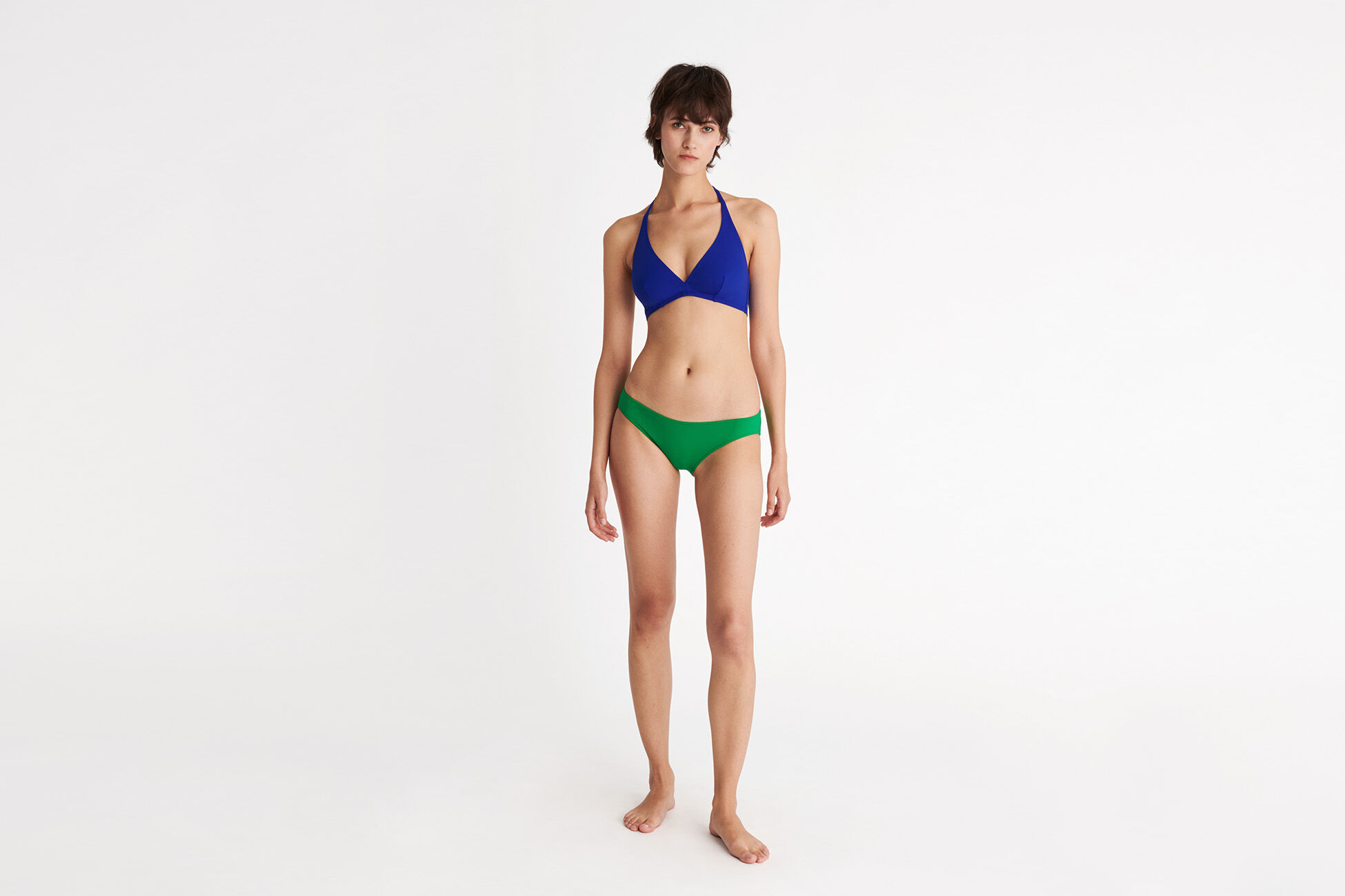 Gang Full-cup triangle bikini top standard view �