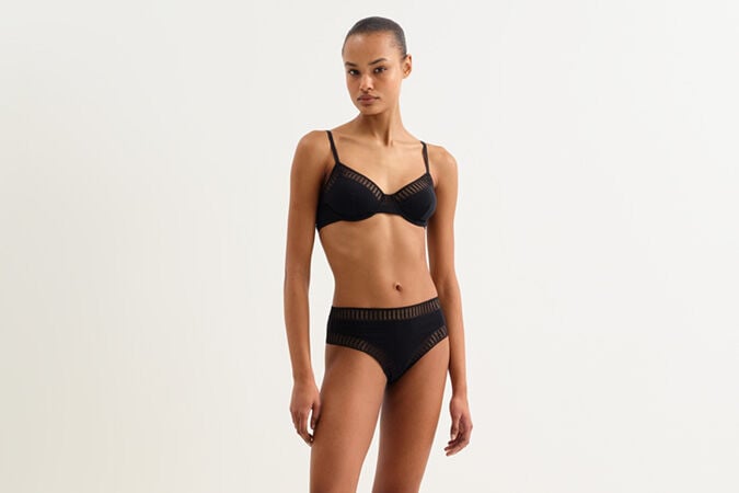 Paulette graphique Full-cup bra standard view 3 out of 3