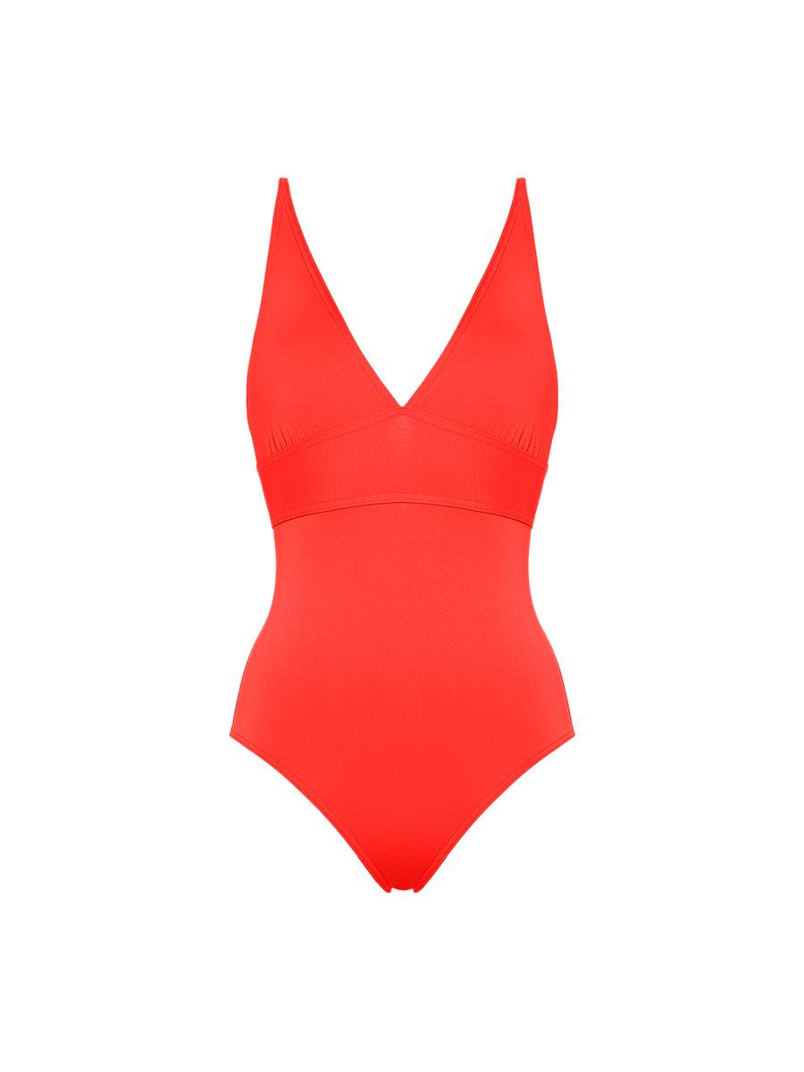 Larcin Triangle one-piece standard view �