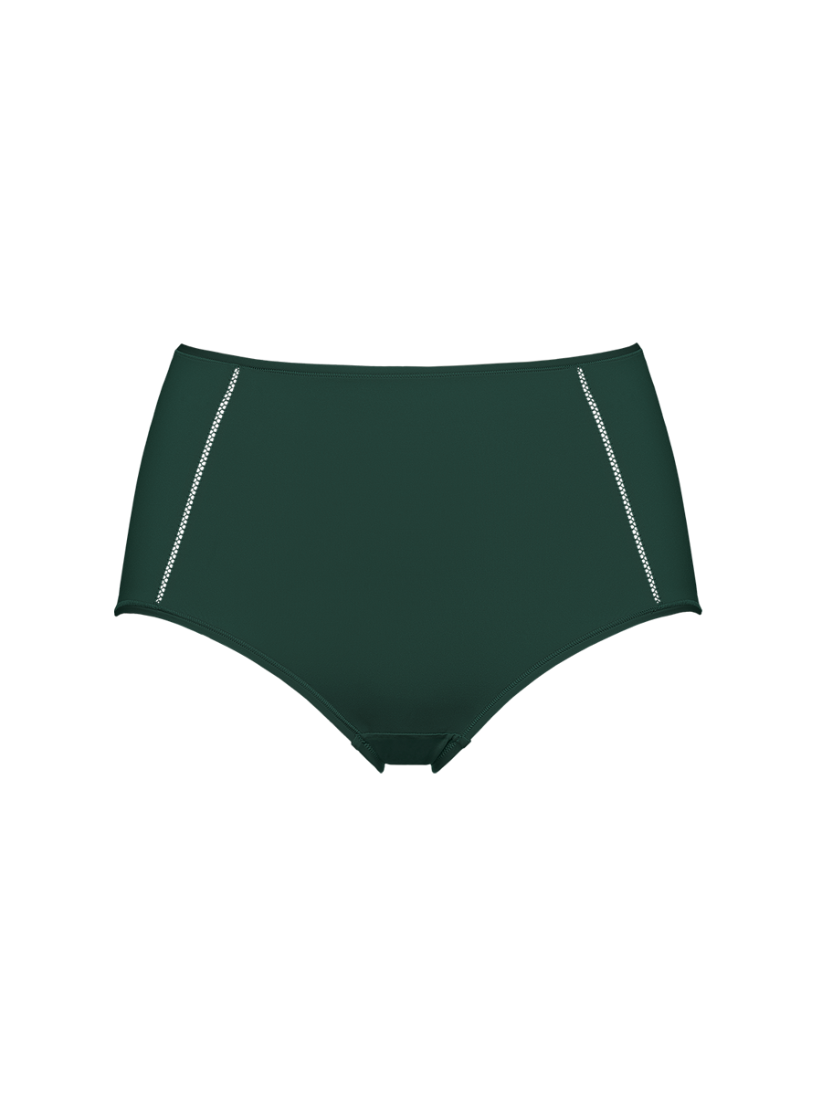Brina soyeuse Slip a vita alta standard vista 4 su 5