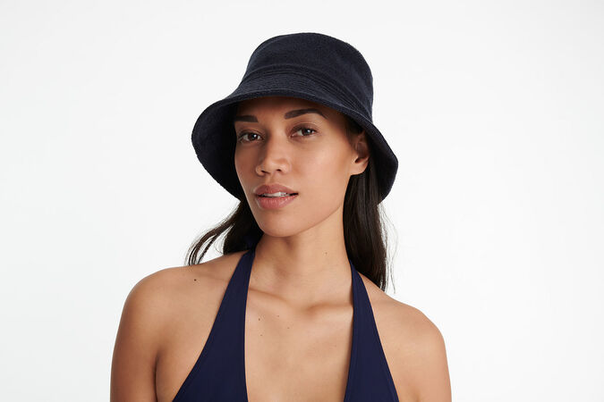 Aqua Bucket hat standard view 1