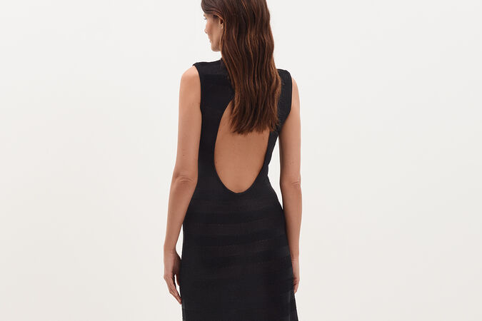 R&eacute;guli&egrave;re Langes Kleid Standardansicht 2 von 3