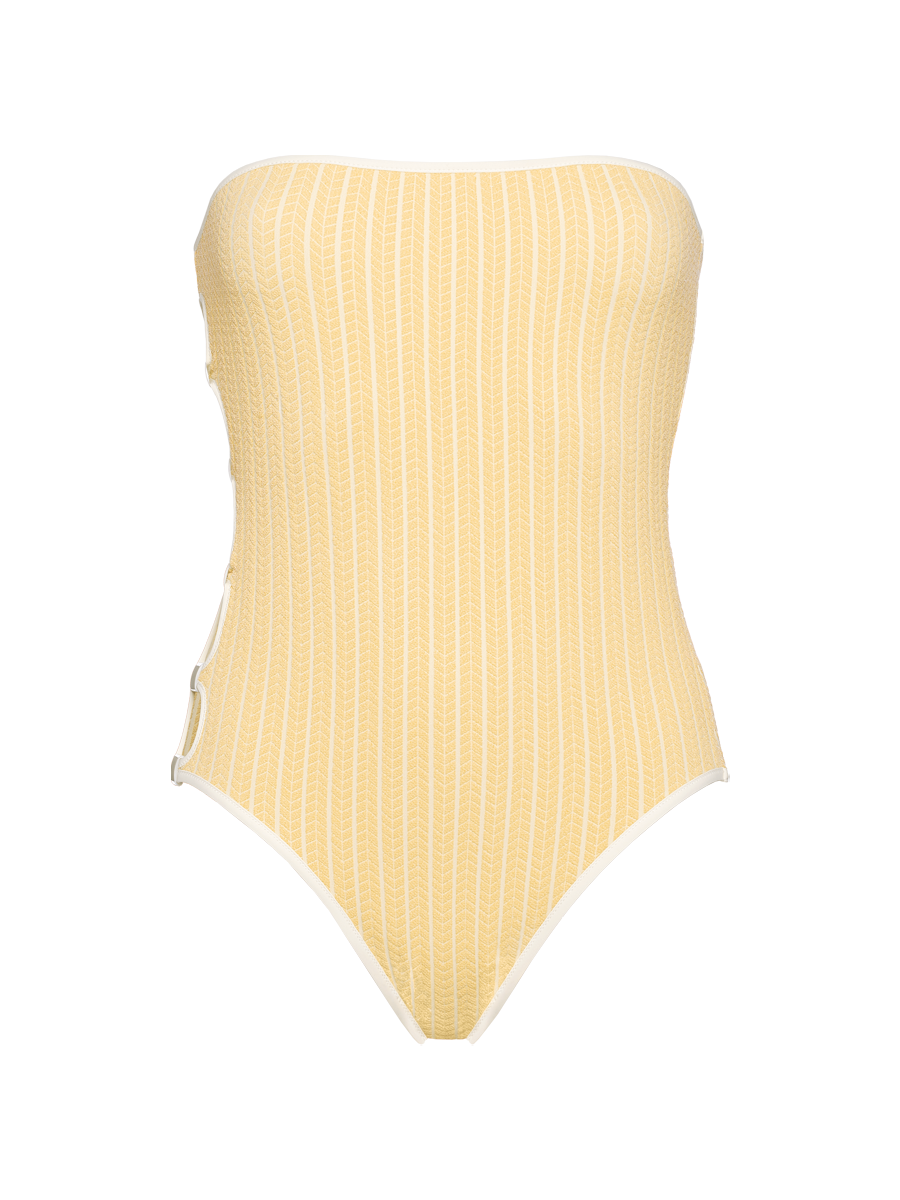 Golden Bustier one piece standard view 4 out of 6