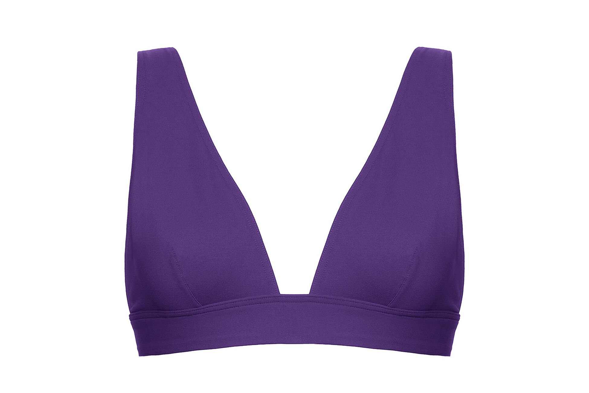 Chrome Full-cup triangle bikini top standard view �
