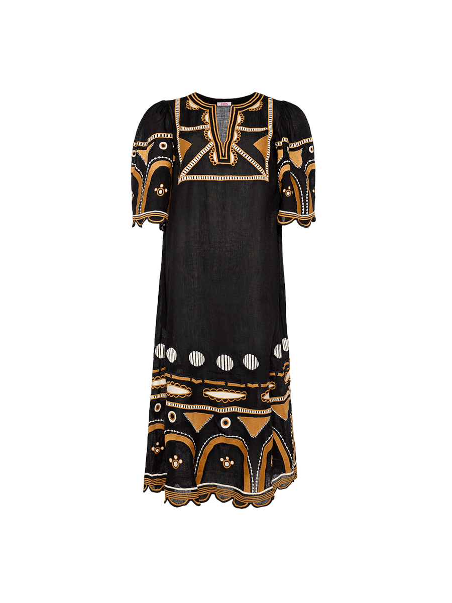 Ornement Robe longue vue standard NaN