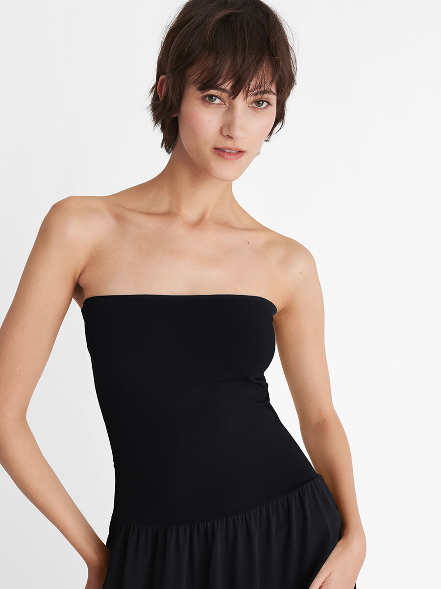 Oda Long bustier dress standard view �