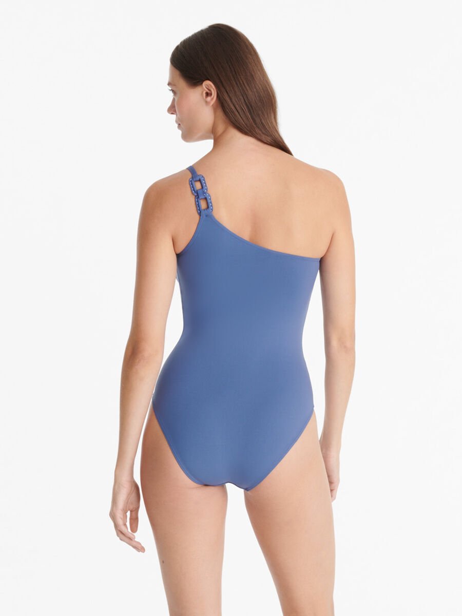 Plaisance One-shoulder one-piece standard view �