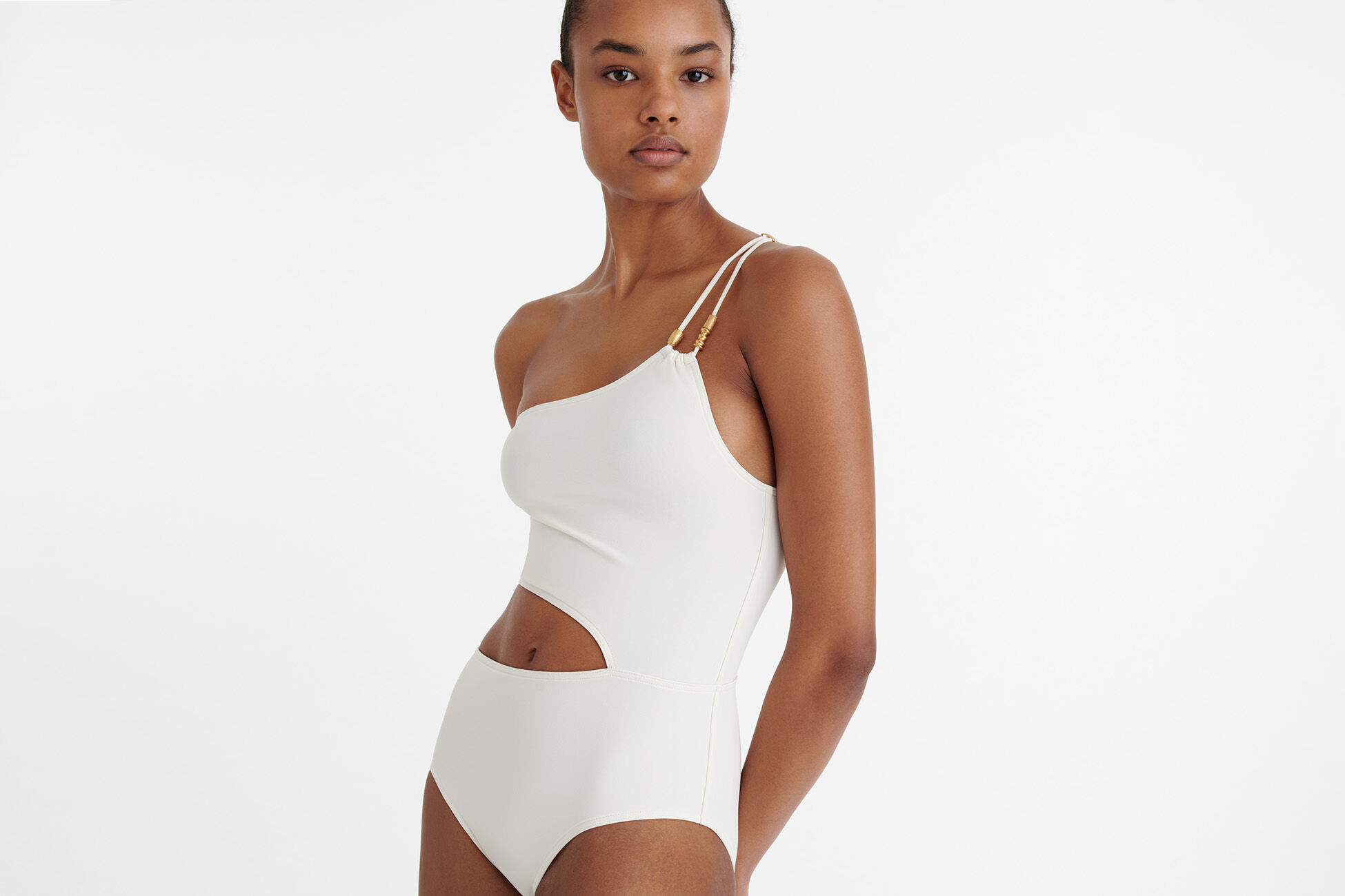 Ecume One-shoulder one-piece standard view NaN
