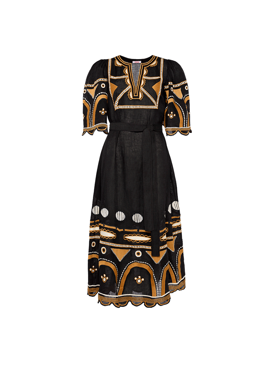 Ornement Robe longue vue standard NaN