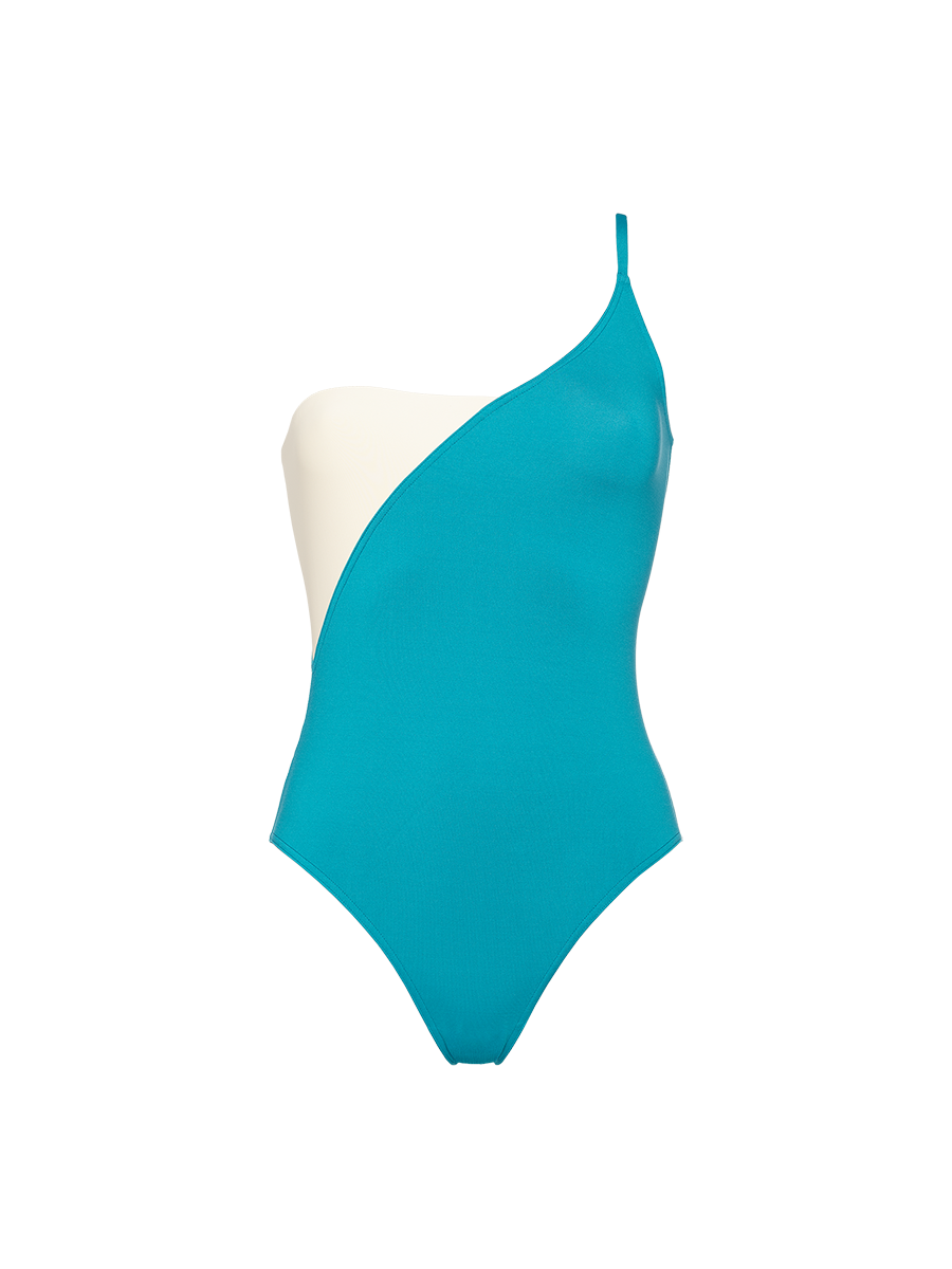 Tandem One-shoulder one-piece standard view �