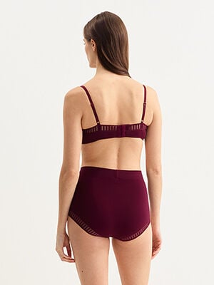 Justine graphique Reggiseno a balconcino imbottito standard vista 2 su 3