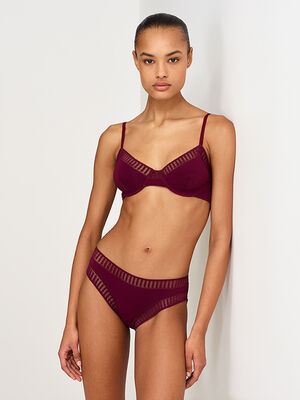 Paulette graphique Full-cup bra standard view 1