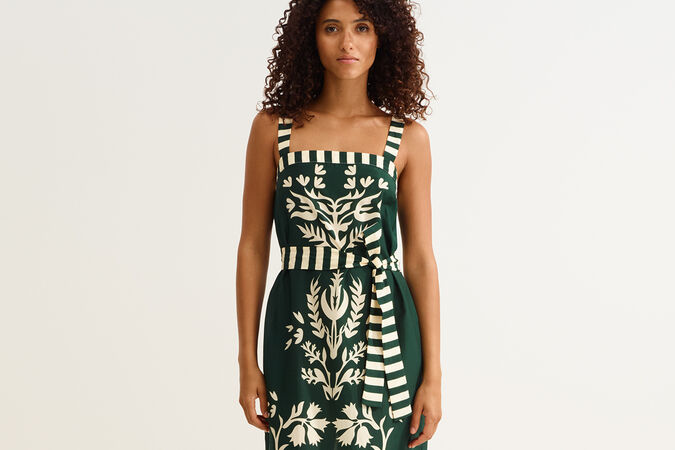 Lakshya Vestido largo Vista est&aacute;ndar 1 de 3