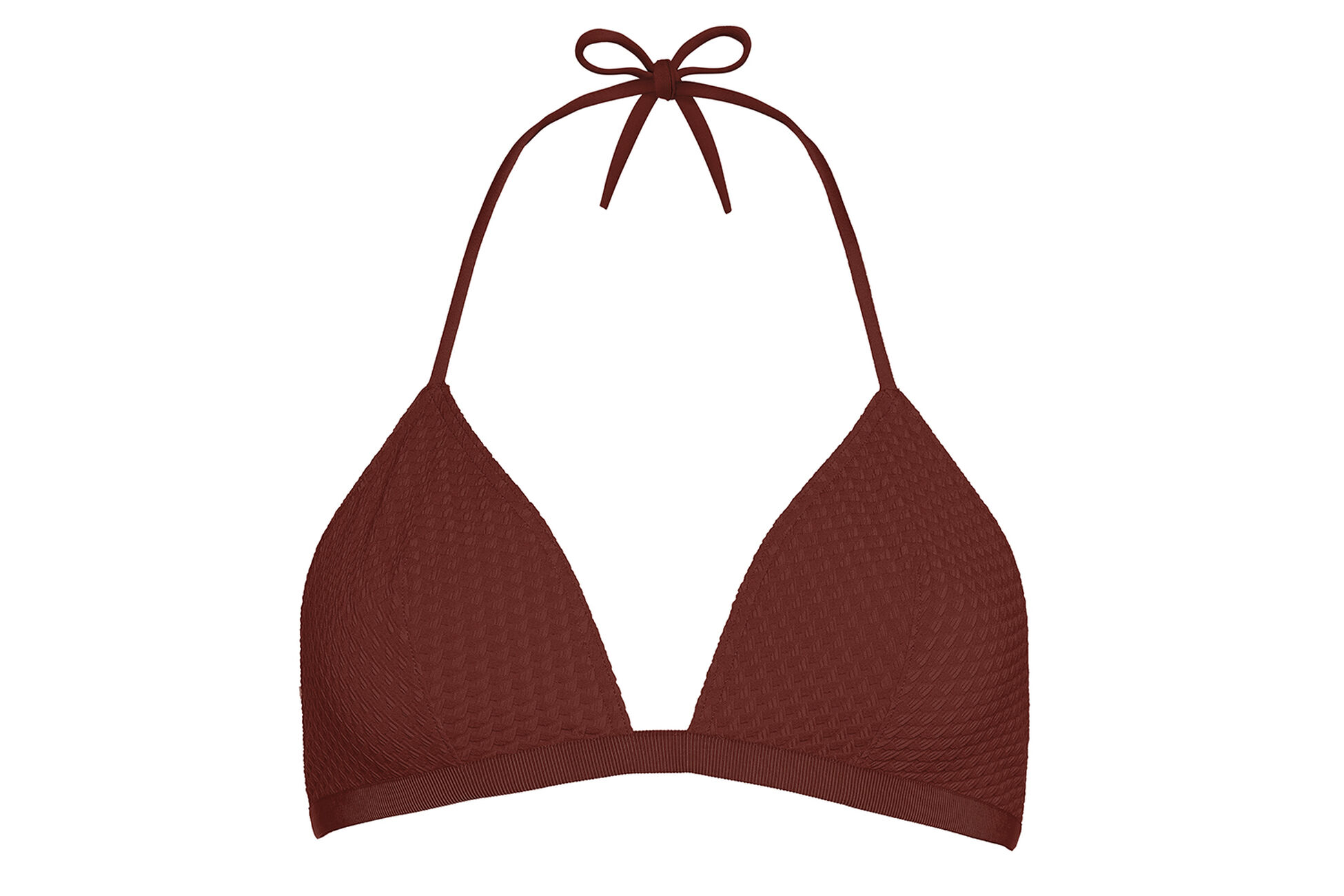 Extra Triangle bra with bust darts standard view �