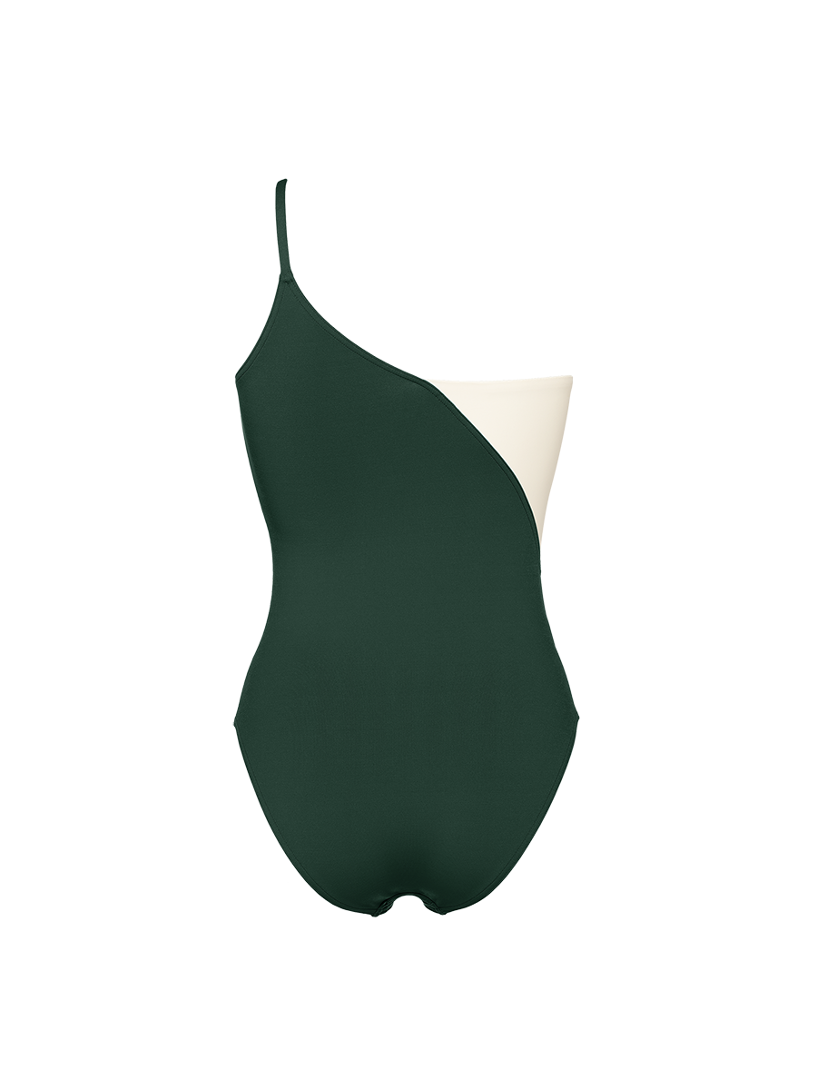 Tandem One-shoulder one-piece standard view NaN