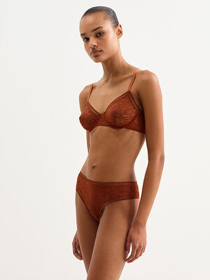 Cerise Full-cup bra standard view 1
