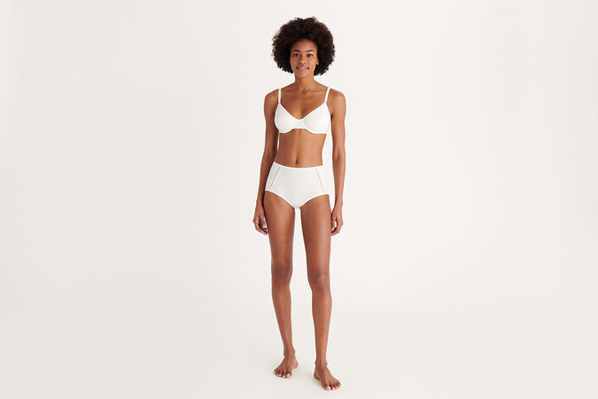 Brina soyeuse Culotte taille haute vue standard 2