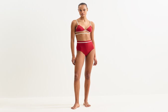 Karen Reggiseno a triangolo con pince sul seno standard vista 1