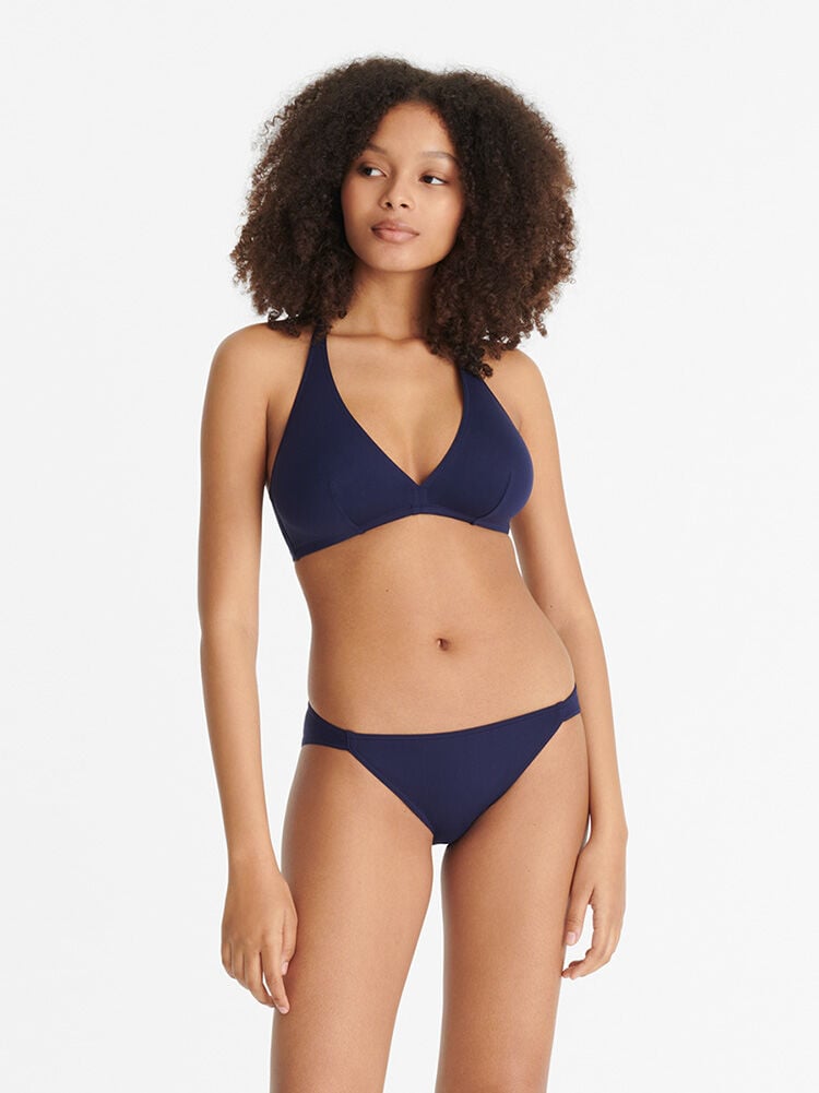 ビキニ ERES SS25 'Navire' bikini top (032507 SIRENEE25) Navire embellished bikini top in blue - Eres | Mytheresa