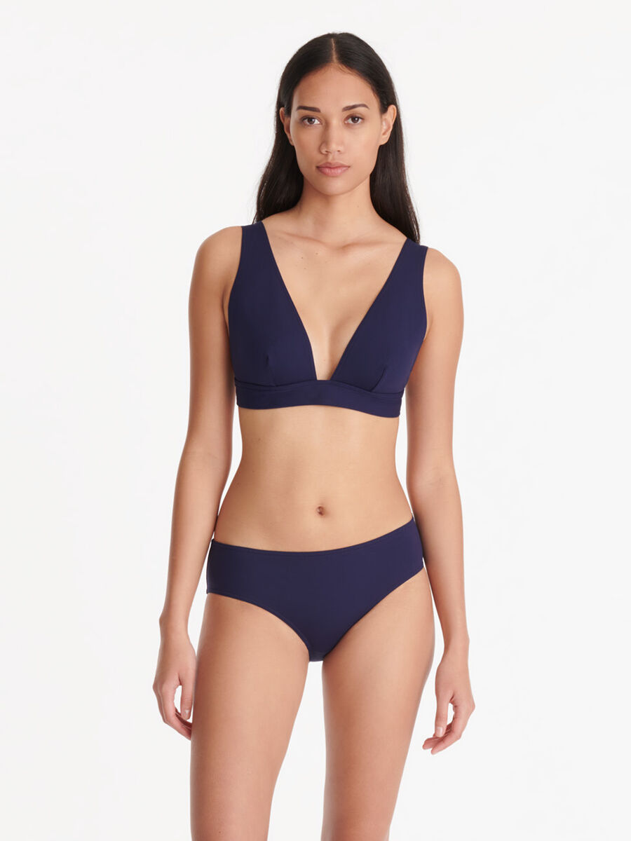 Chrome Full-cup triangle bikini top standard view NaN