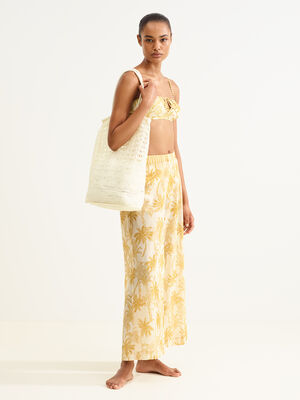 Ocre Bolso tipo tote Vista est&aacute;ndar 2 de 3