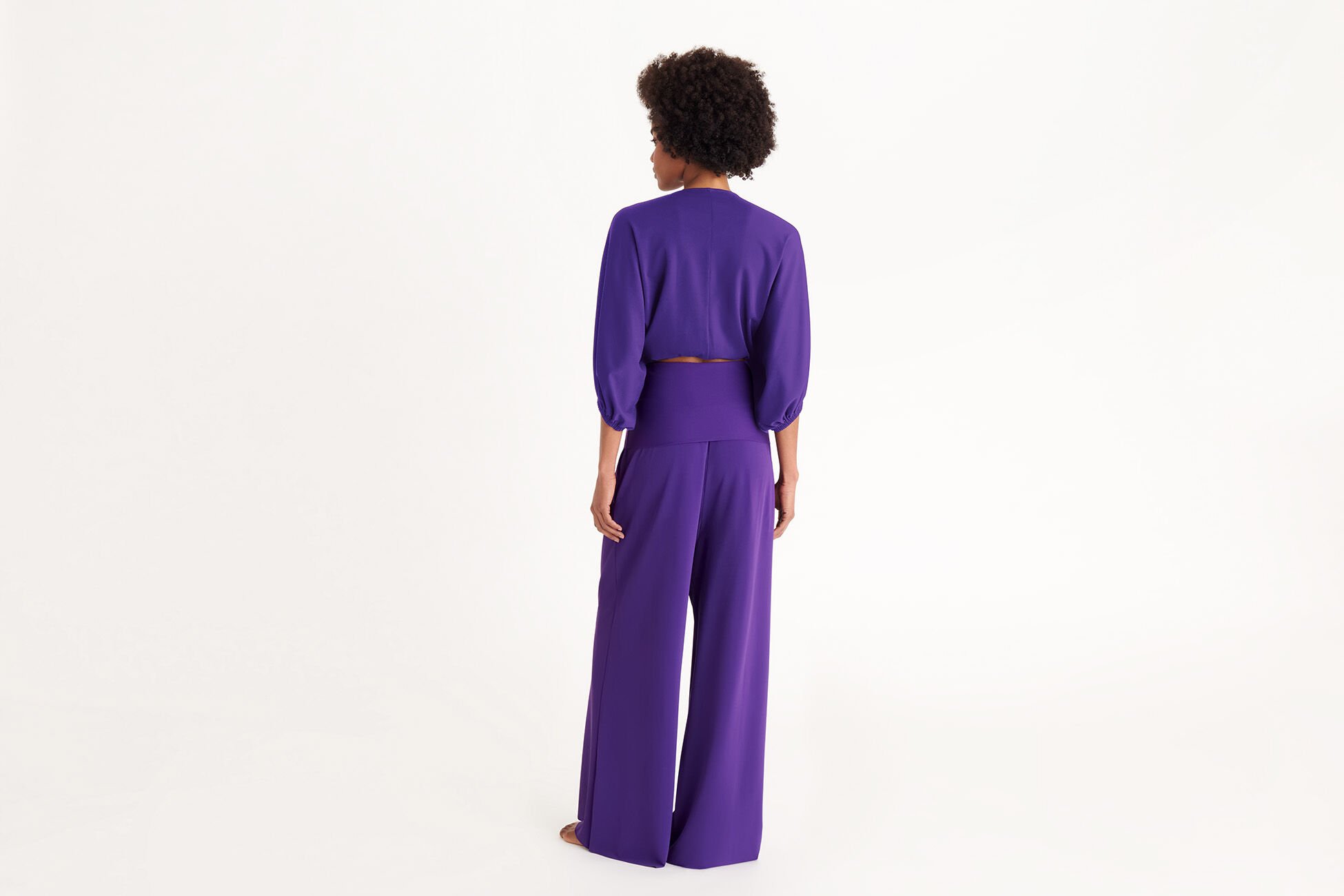 Nina Wrap-around top standard view NaN