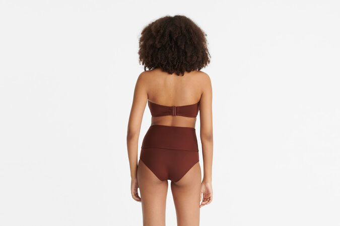Gredin Hoch geschnittene Bikinihose Standardansicht 3 von 3