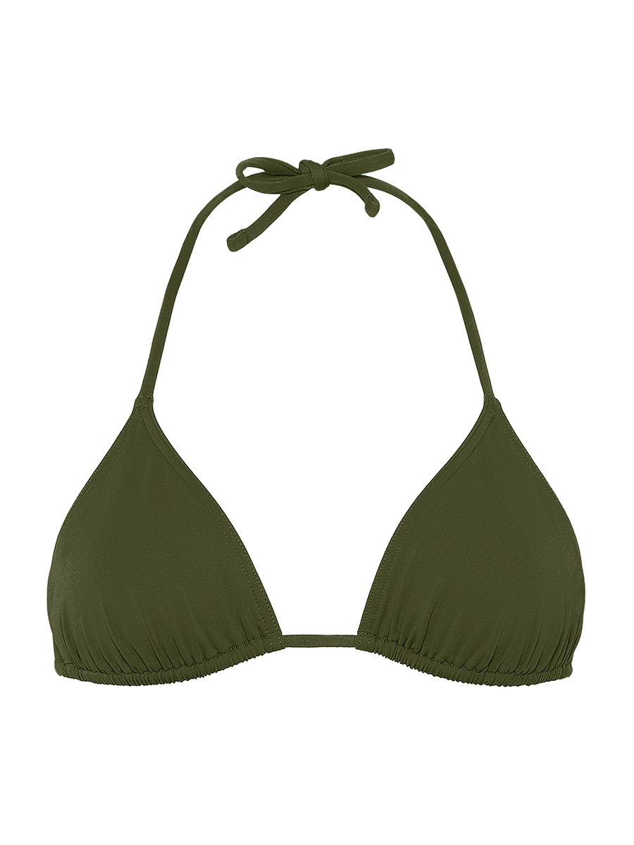 Mouna Small triangle bikini top standard view �