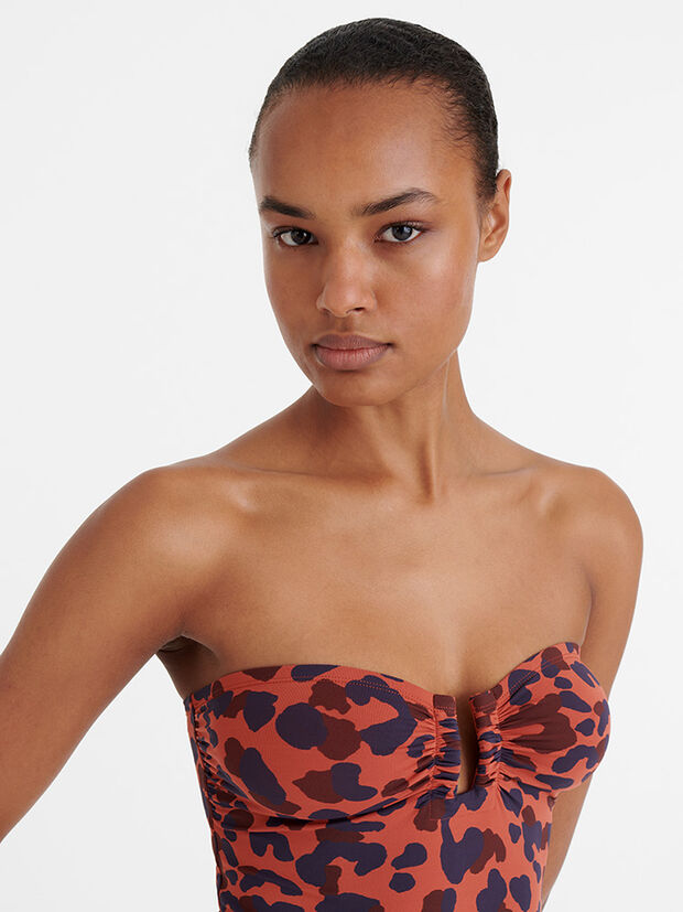 Posidonia Bañador sin tirantes Vista estándar 3