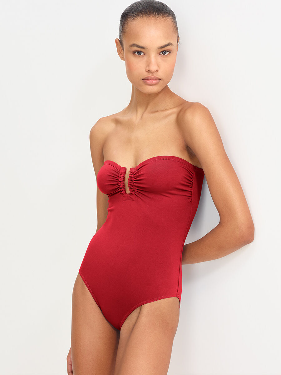 Cassiop&eacute;e Bustier one-piece standard view �