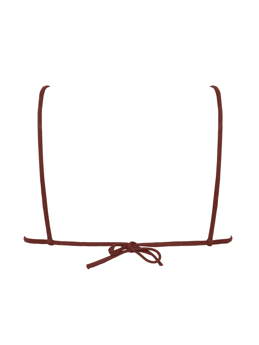 Mouna Small triangle bikini top standard view �